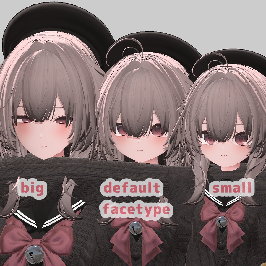 輝夜 大人 ちび プリセット / kaguya big small preset
