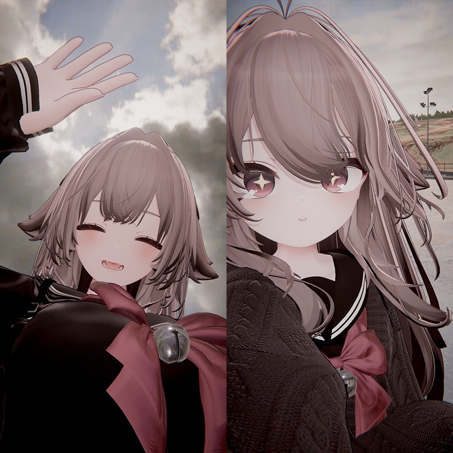 輝夜 大人 ちび プリセット / kaguya big small preset