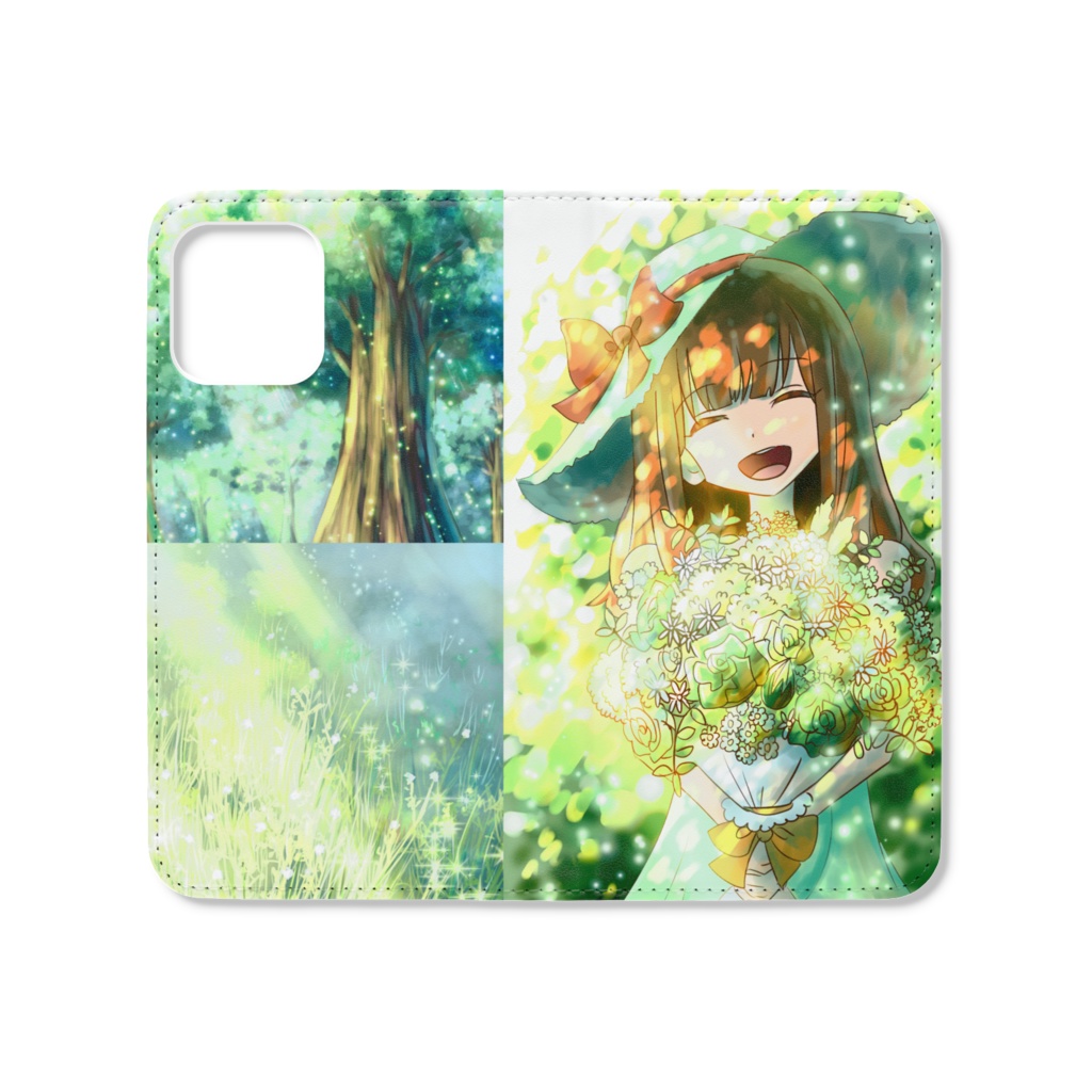 みどりはなスマホケース