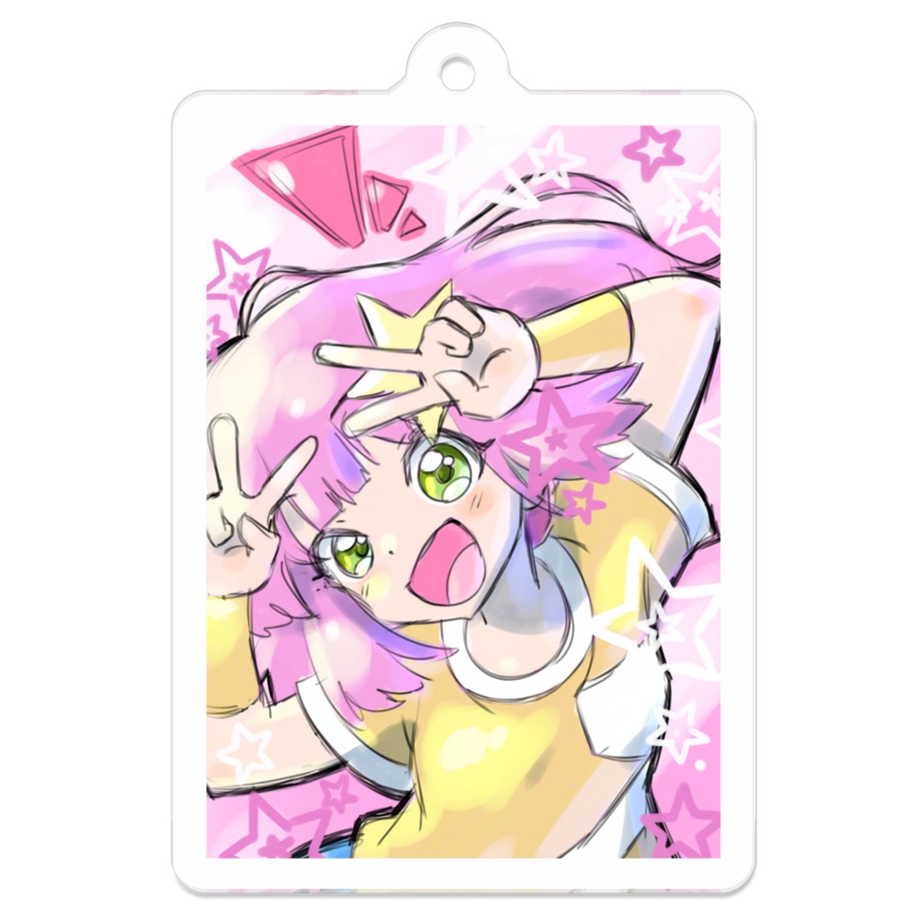 キラリピースアクキー2