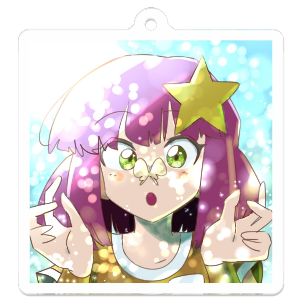 ちょうちょアクキー