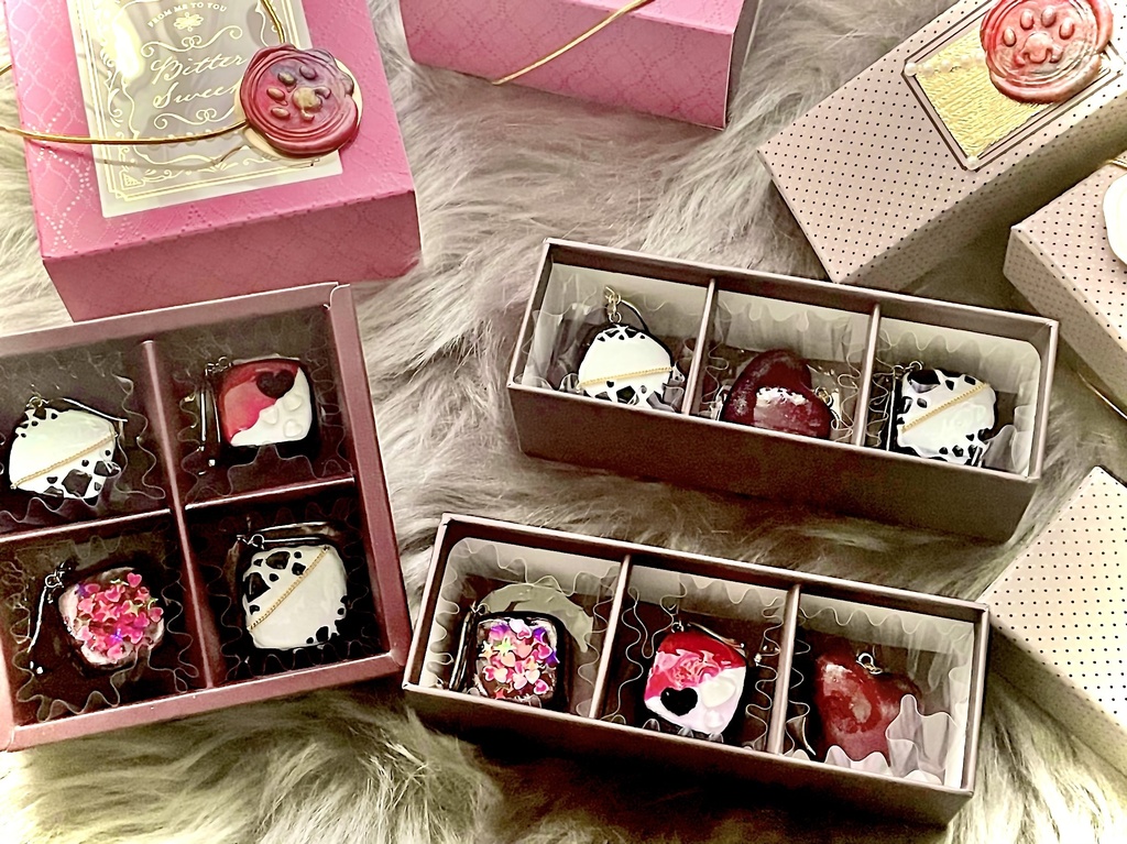 V.Dチョコ風イヤーカフ