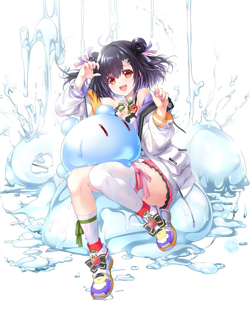 一緒に涼みませんか?キャンバスアート