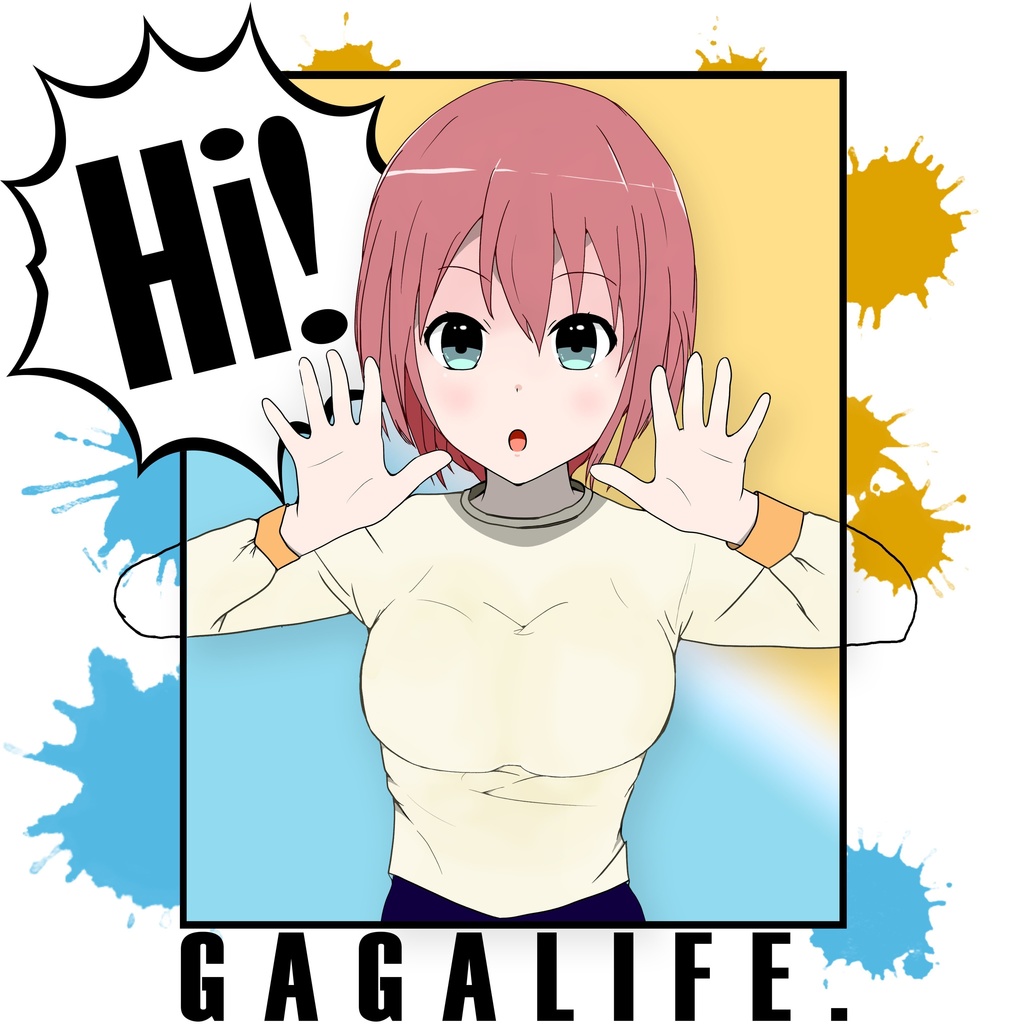 ガガライフ HI! Tシャツ