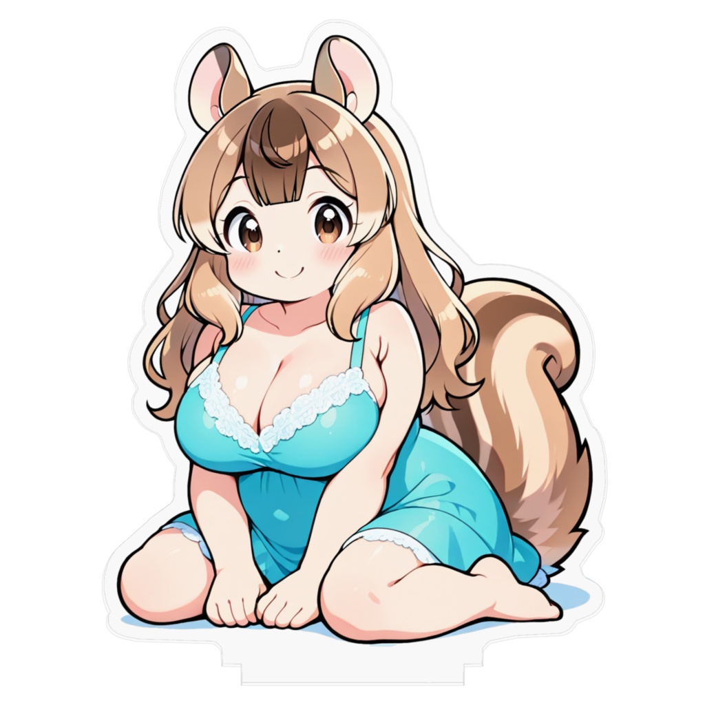 大人りすのんアクリルフィギュア