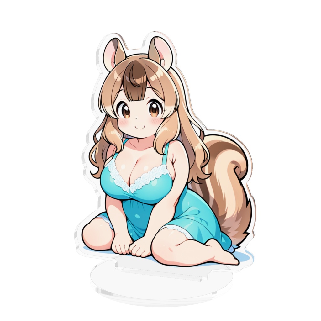 大人りすのんアクリルフィギュア