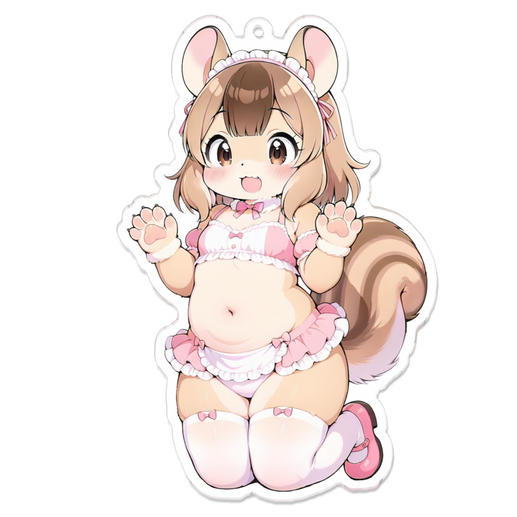 りすのん（カフェ制服ver）