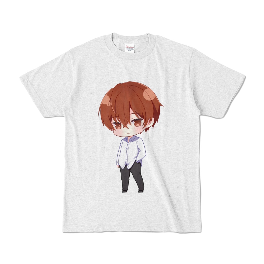 カラーTシャツ 白シャツver