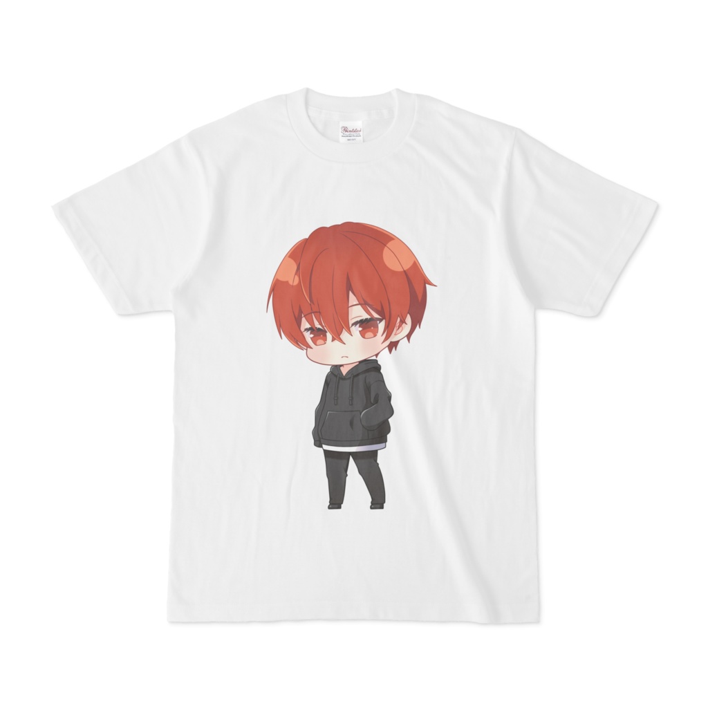 Tシャツ　黒パーカーver