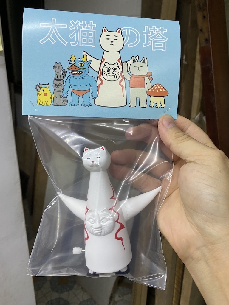 太猫の塔|塗装済完成品(送料込・台湾より発送)