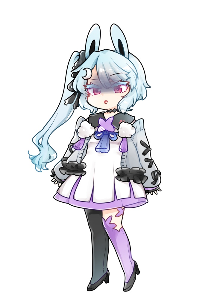 【無料配布】カキョウヨサリ(写し身ちゃん)立ち絵イラスト