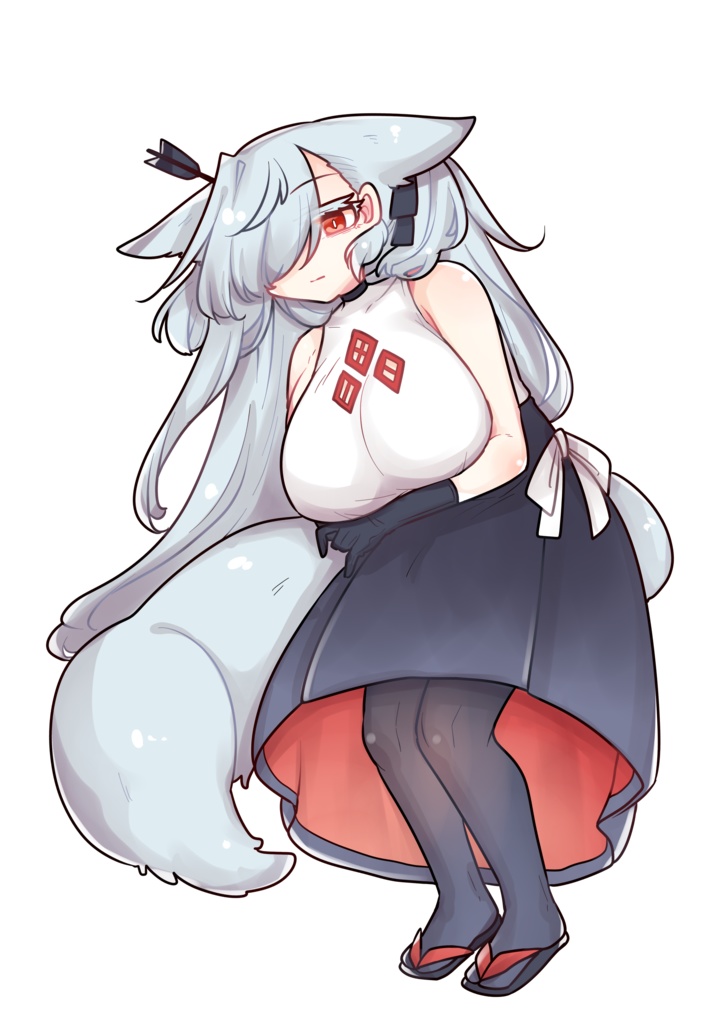 【無料配布】ぐらまらすタンゲコトエ(分霊ちゃん)立ち絵イラスト