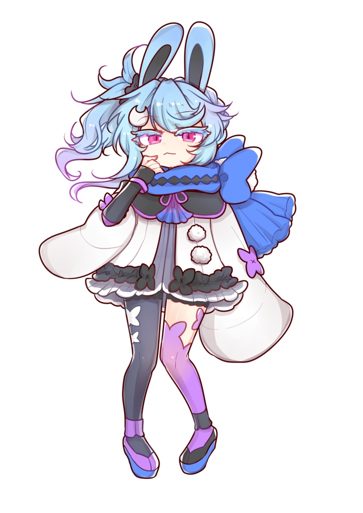 【無料配布】歌って!写し身ちゃん立ち絵イラスト