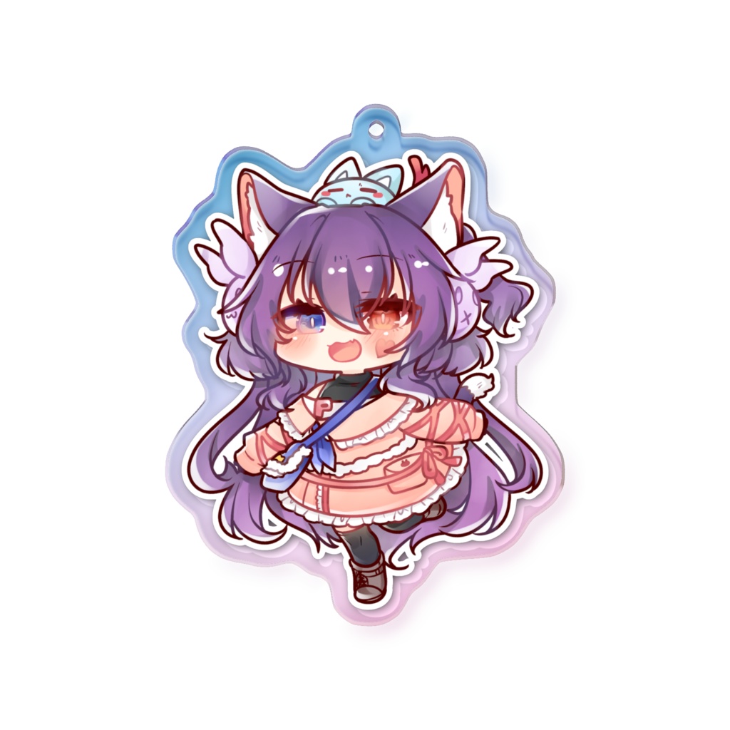 【2025年】ぱてすか屋公式アクリルキーホルダー②「新衣装ver」【お誕生日グッズ】