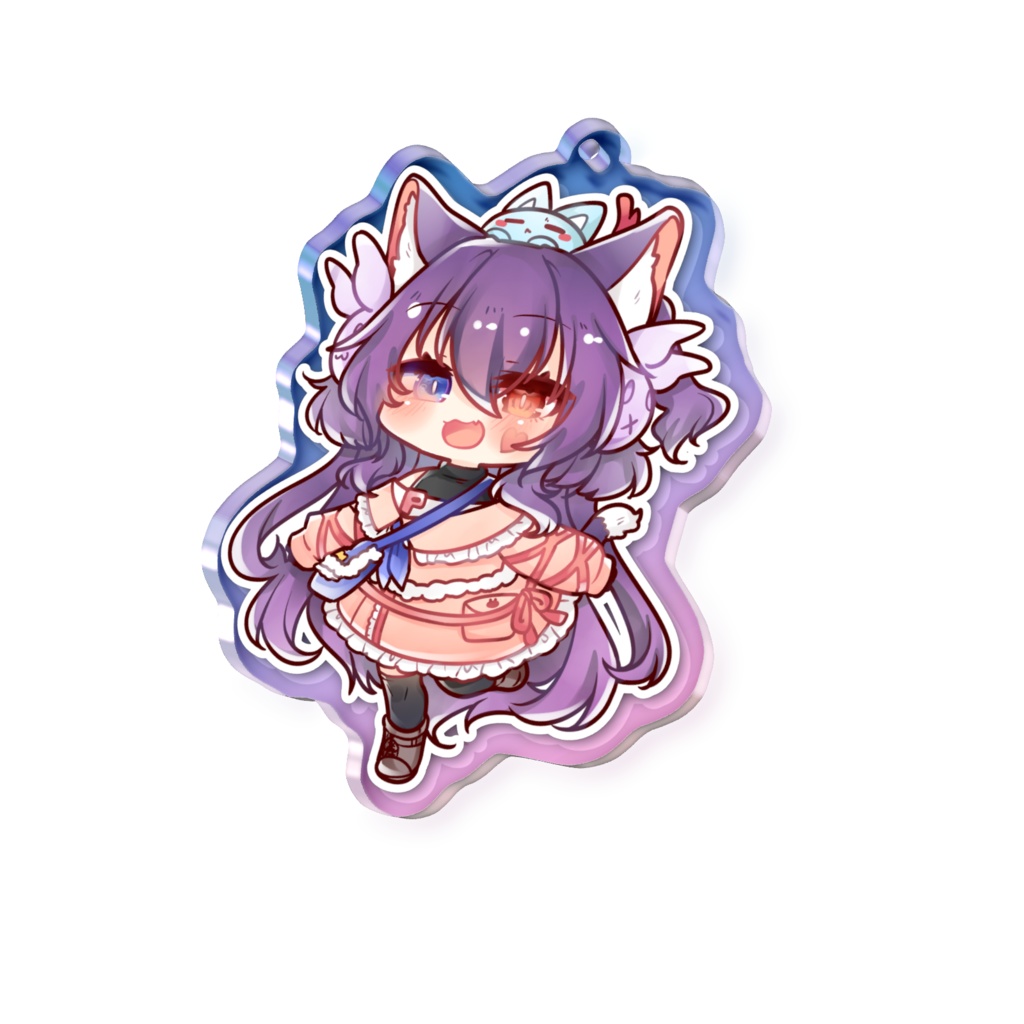 【２０２５年】ぱてすか屋公式アクリルキーホルダー②「新衣装ver」【お誕生日グッズ】