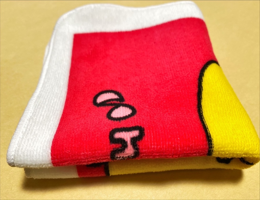 ハンドタオル☆セキセイインコ(ルチノーれもんちゃん)【2枚入り】