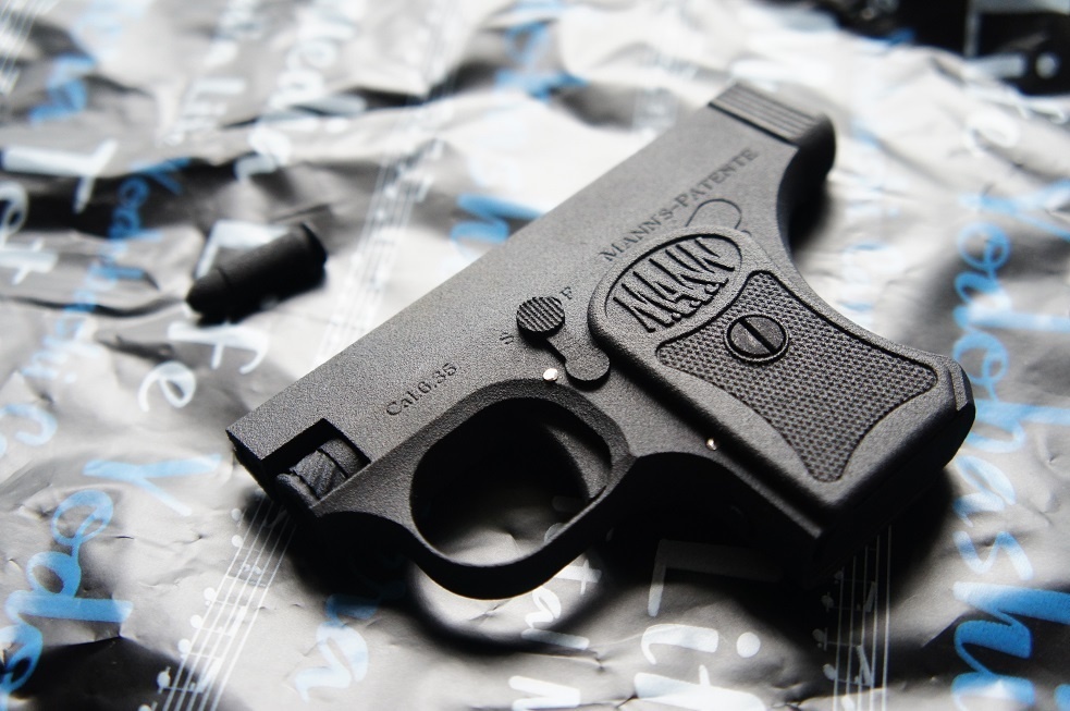 Mann Pistol MJF出力簡易組立済モデルガン