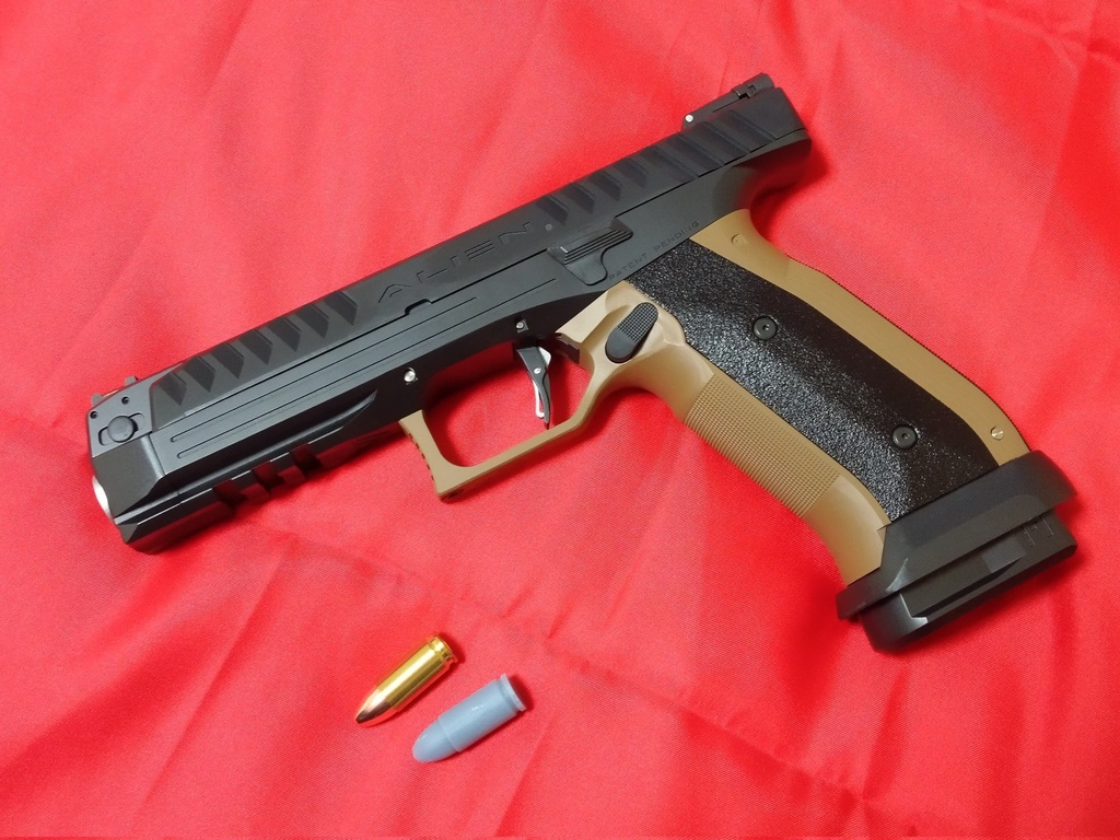 エイリアンピストル 光造形3Dプリンタ出力品 モデルガンキット