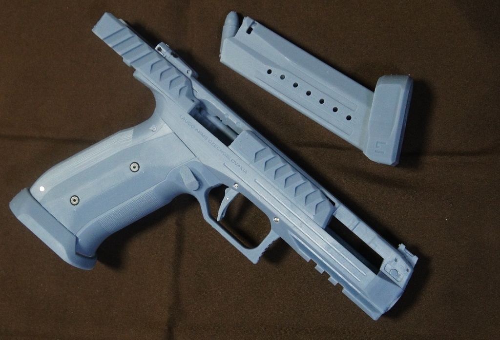 エイリアンピストル 光造形3Dプリンタ出力品 モデルガンキット