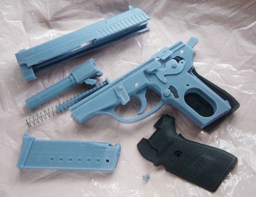 P239 光造形3Dプリンタ出力品 モデルガンキット