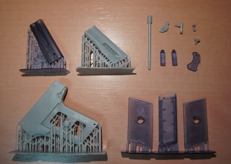 コリブリ 光造形3Dプリンタ出力品 モデルガンキット