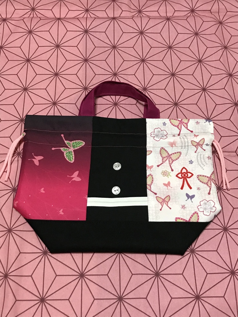 鬼滅の刃巾着袋 栗花落カナヲ