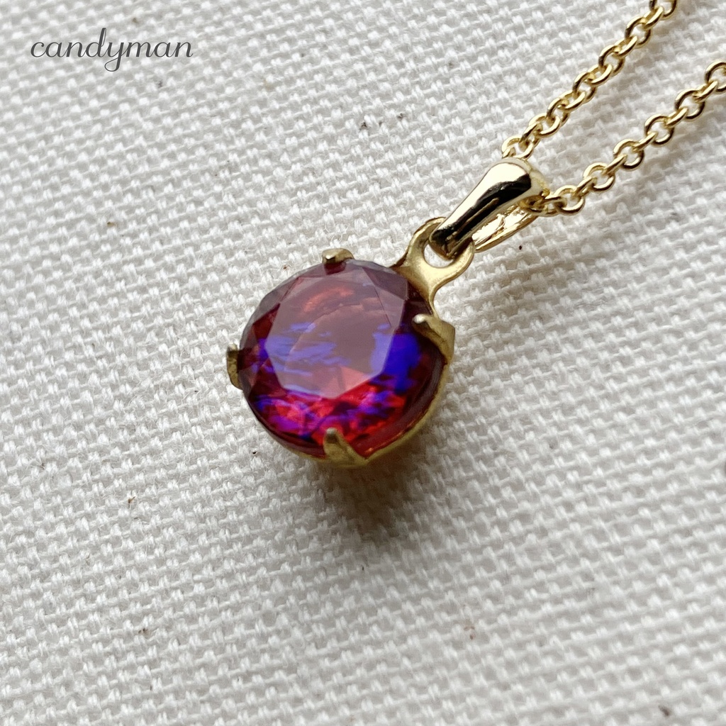 **再販**【送料込み】ピンク色ドラゴンズブレスのネックレス