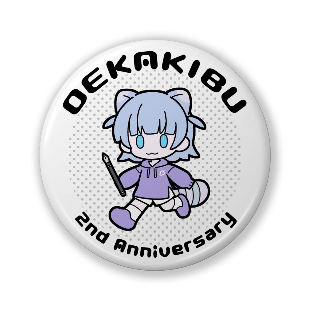 2周年記念グッズ - 缶バッジ