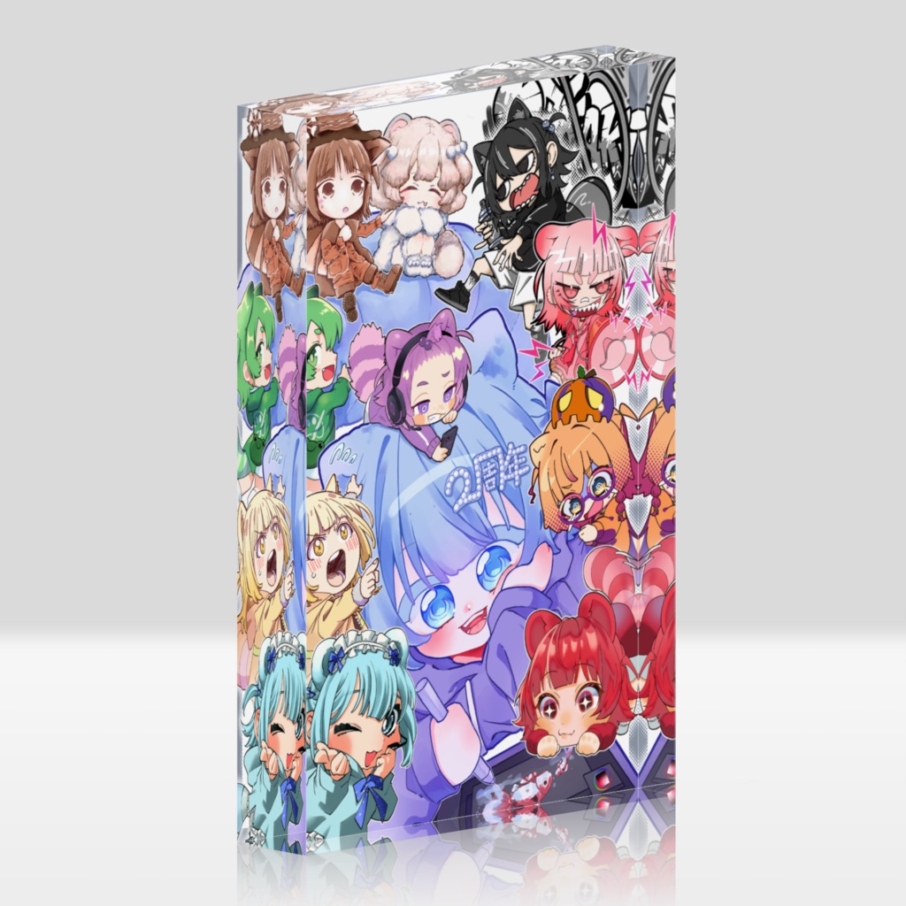 2周年記念グッズ - アクリルブロック