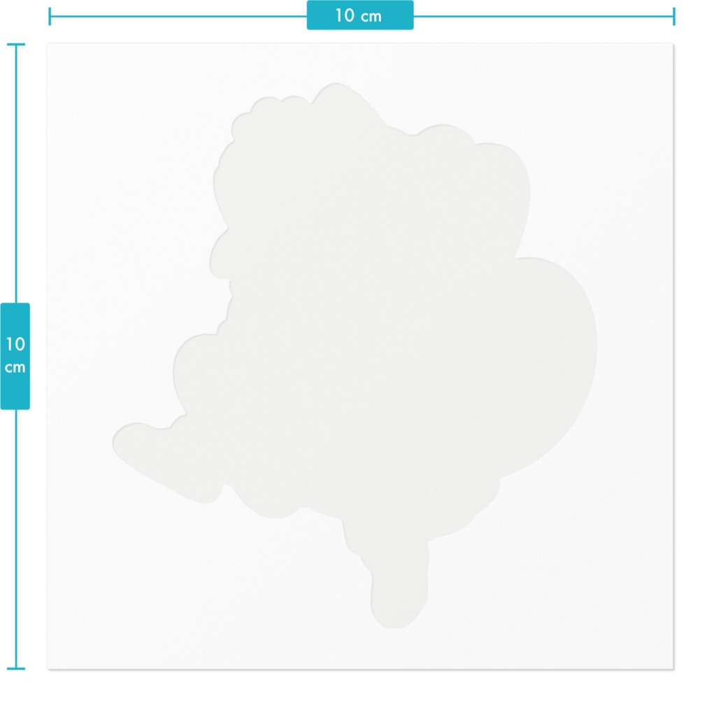 2周年記念グッズ - ステッカー(黒)