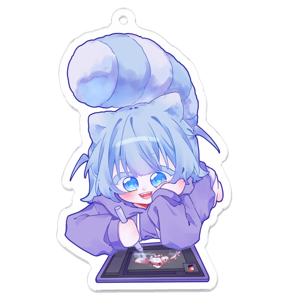 2周年記念グッズ - アクリルキーホルダー