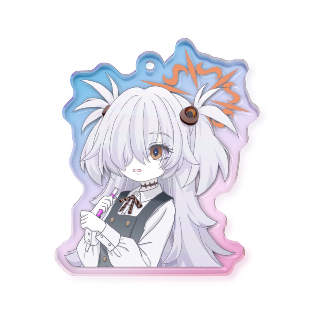 板垣カノエのオーロラアクキー