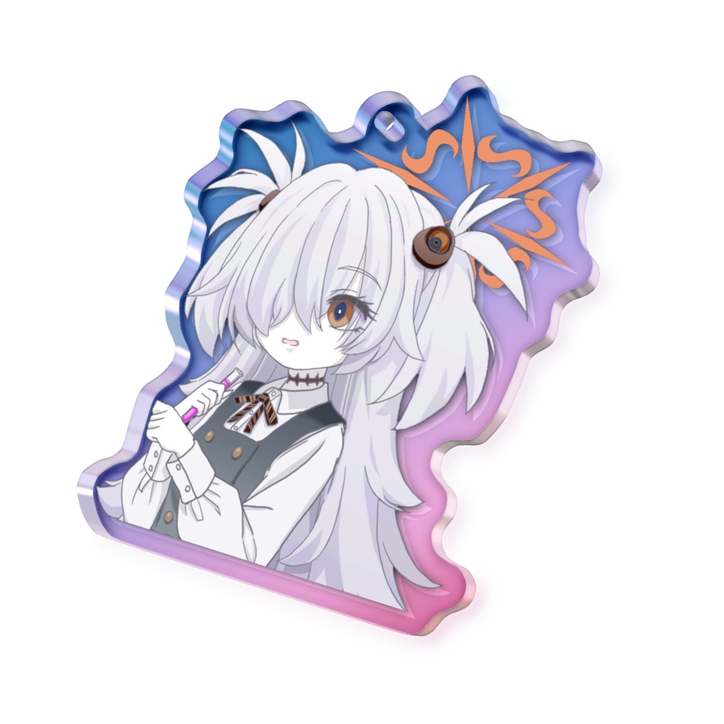 板垣カノエのオーロラアクキー