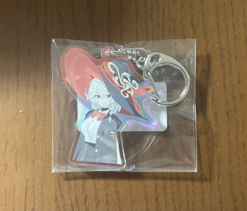 白尾エリ、オーロラアクリルキーホルダー