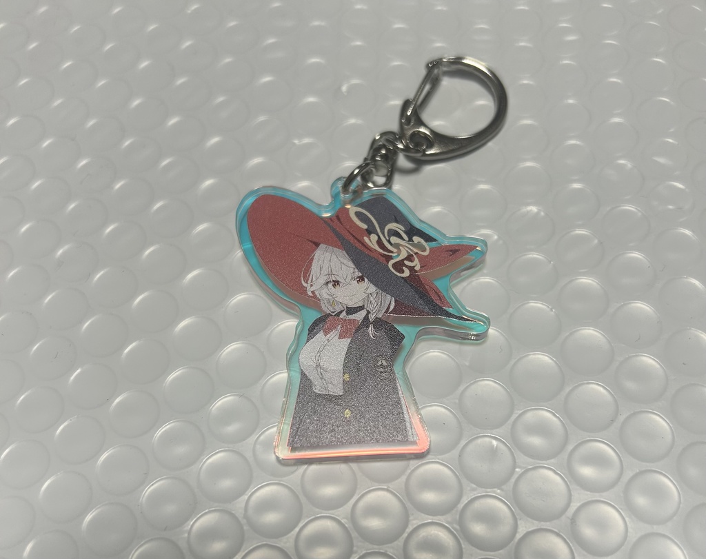 白尾エリ、オーロラアクリルキーホルダー