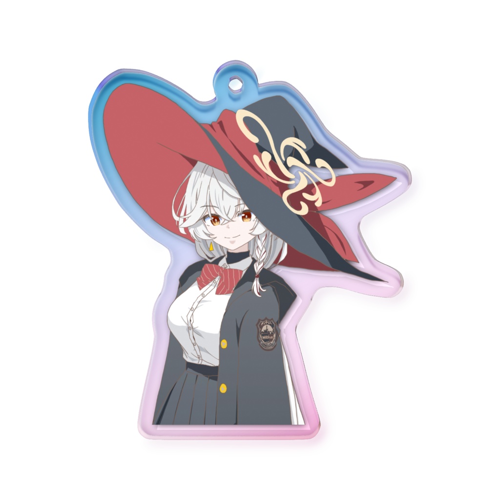 白尾エリ、オーロラアクリルキーホルダー