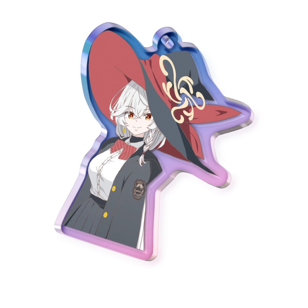 白尾エリ、オーロラアクリルキーホルダー