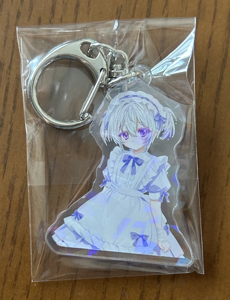 男の娘ホログラムアクリルキーホルダー