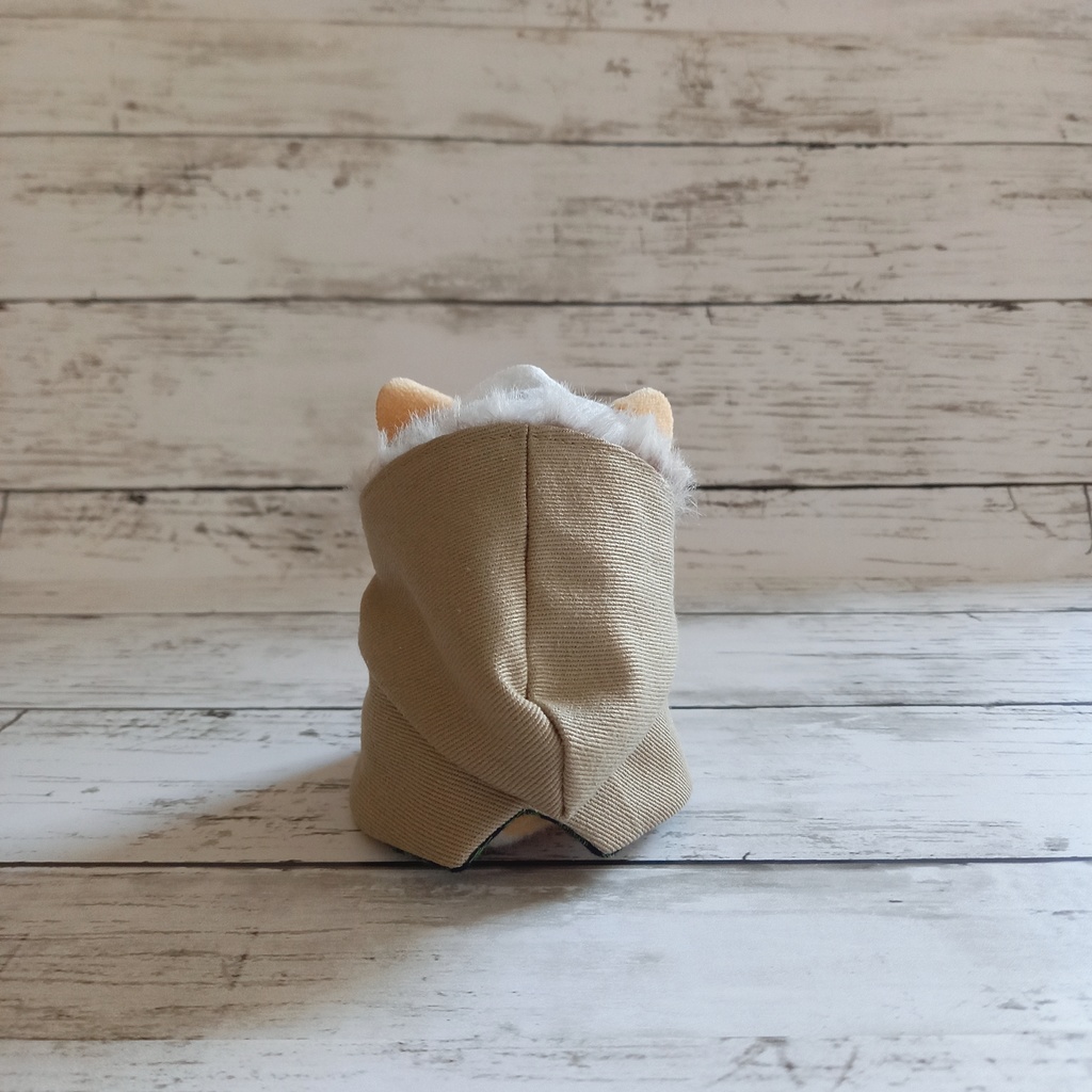 ぬいぐるみ用 ダブルボタン冬ジャンパー