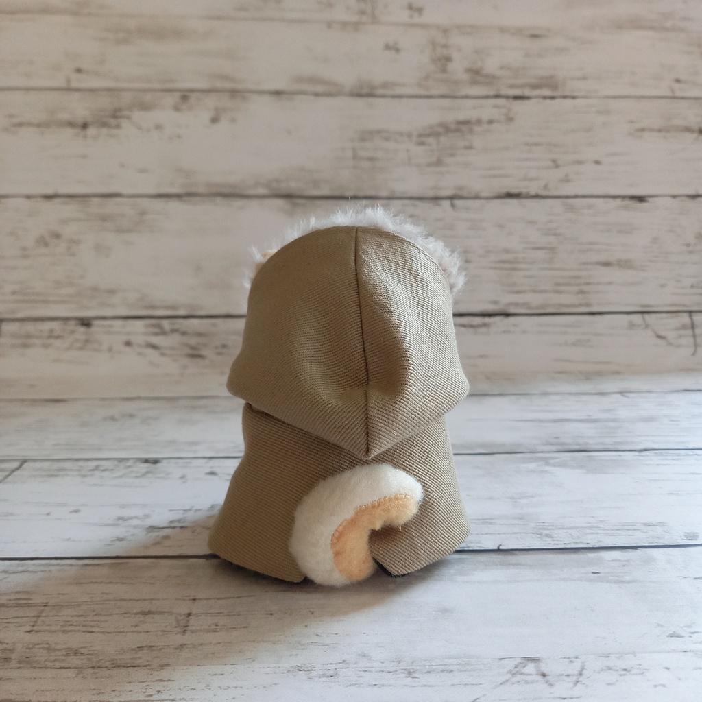 ぬいぐるみ用 ダブルボタン冬ジャンパー