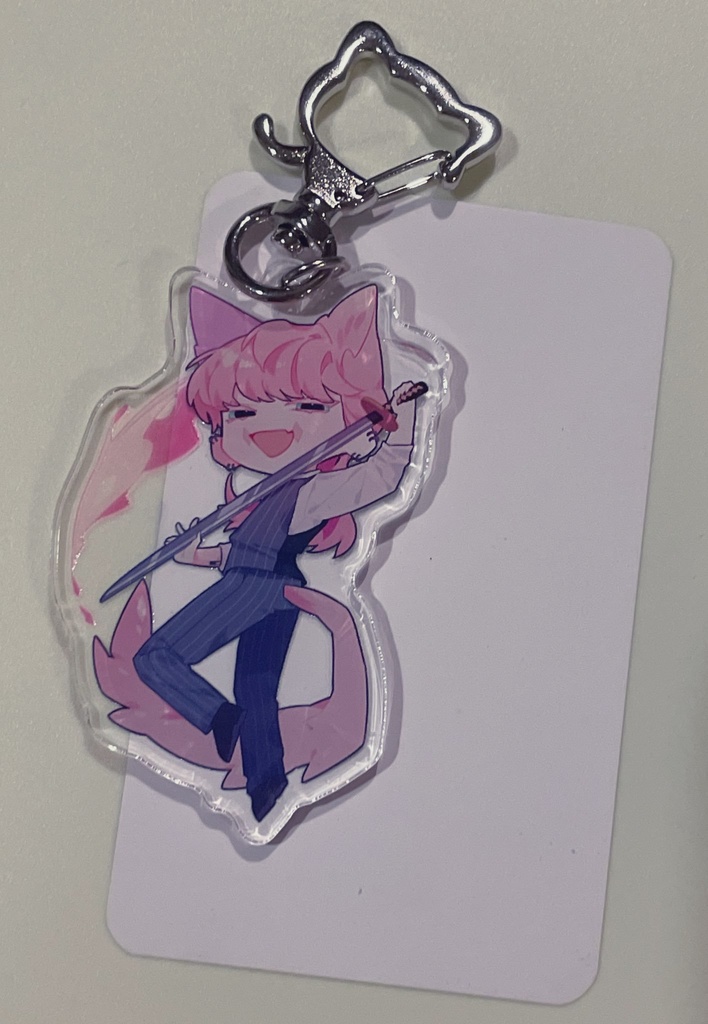 猫耳アクリルキーホルダー 灰谷兄弟+三途