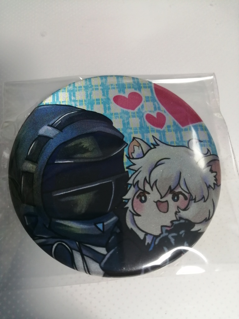 シルバーアッシュとドクター缶バッジ