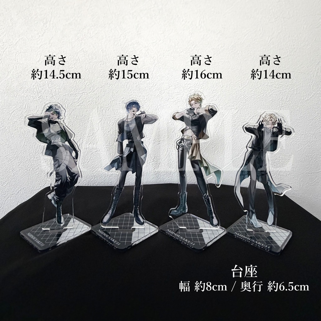 【非公式】ドルパロアクリルスタンド