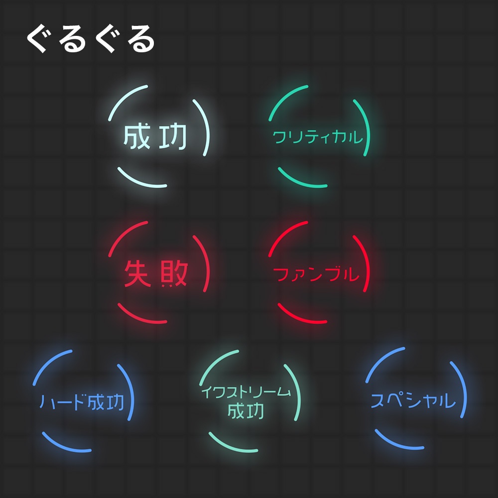 ココフォリア用 動くAPNGカットイン