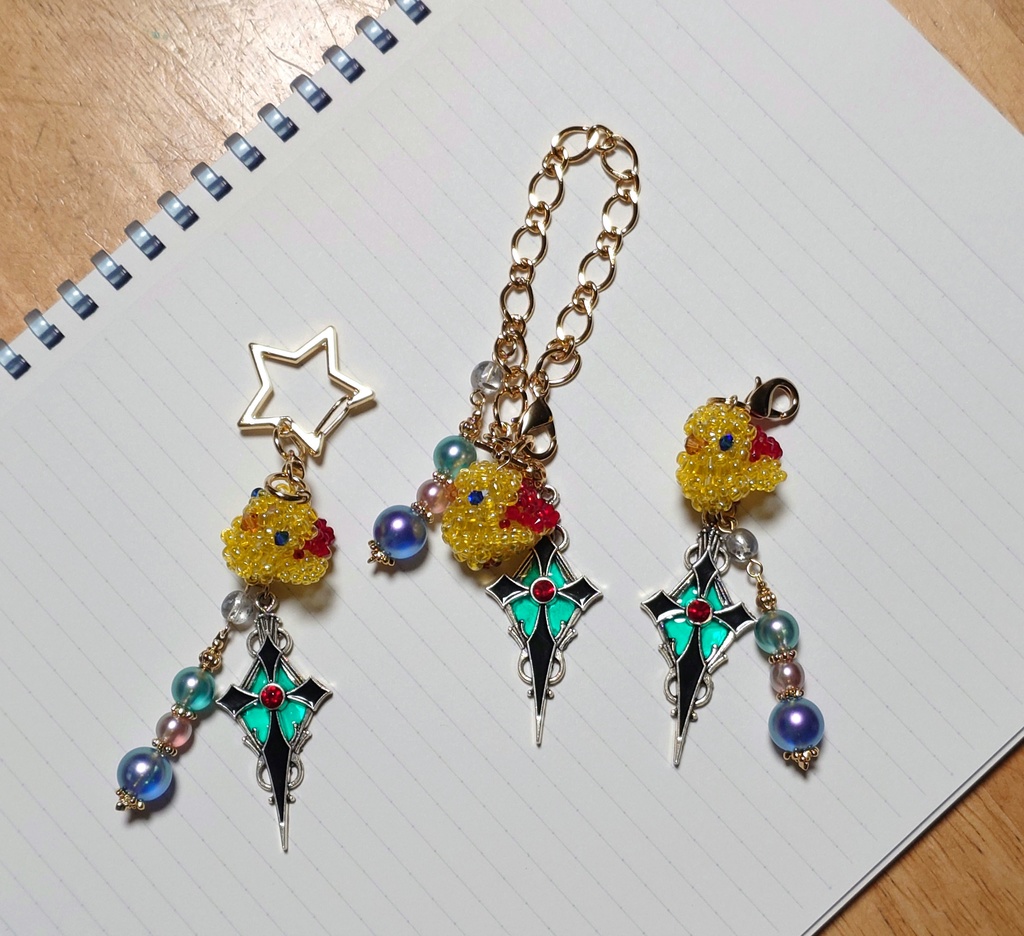 踊り子バッツとボコのバッグチャーム