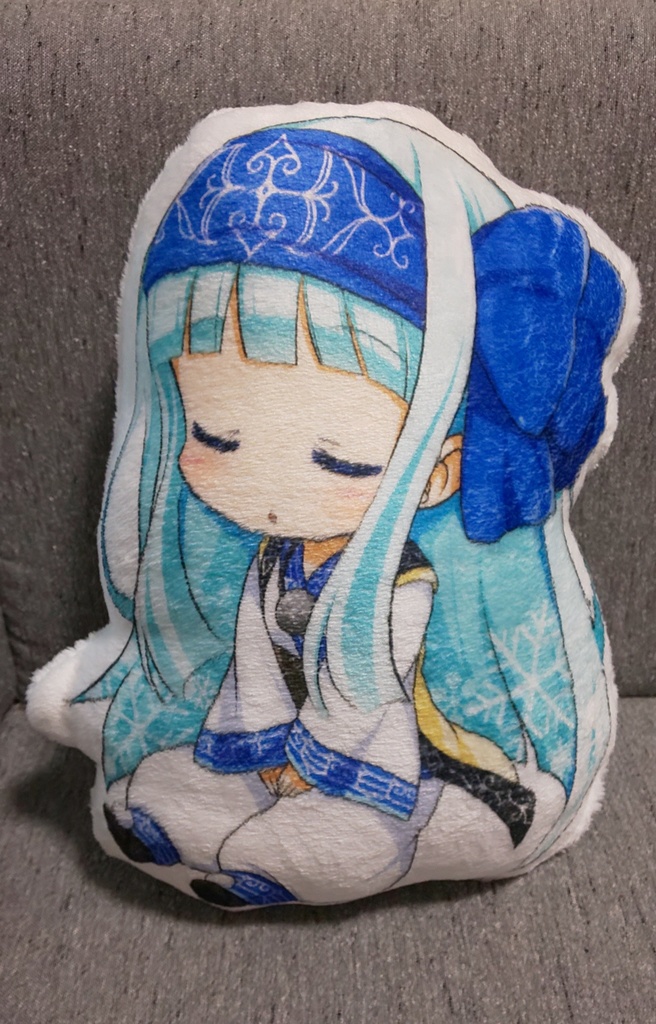 はっかちゃんクッション『はっくしょん』