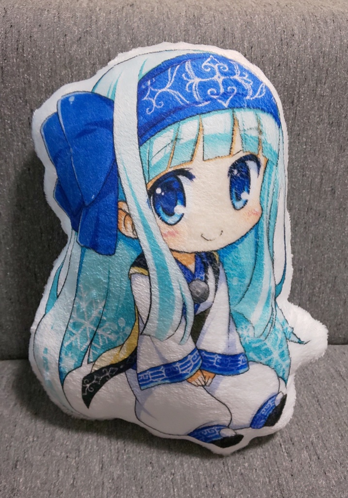 はっかちゃんクッション『はっくしょん』