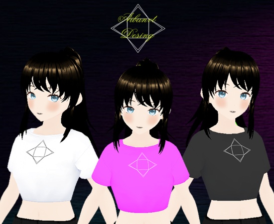 《VRoid》ミニシャツ Mini T-shirt