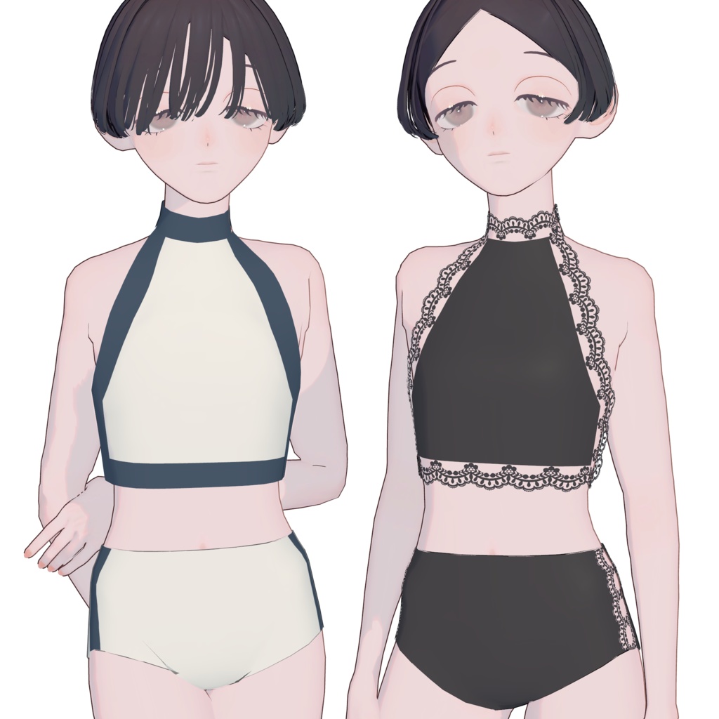 High Neck Tank Bikini