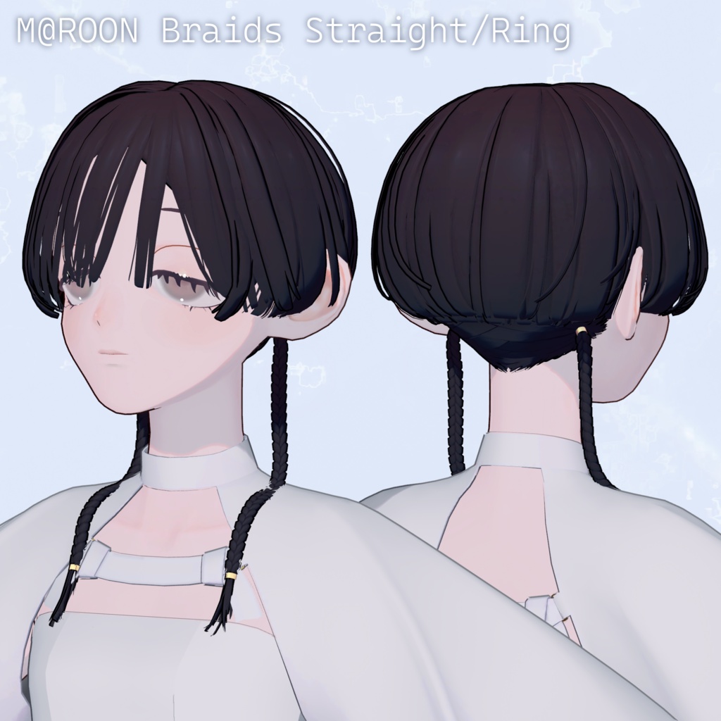 M@ROON Braids Straight/Ring